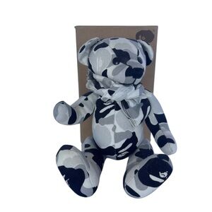Vintage A Bathing Ape BAPE 1st Camo Teddy Bear